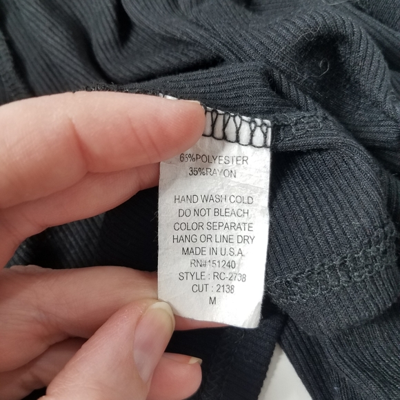 Rolla Coster Black Open Cardigan Sweater - Picture 9 of 9